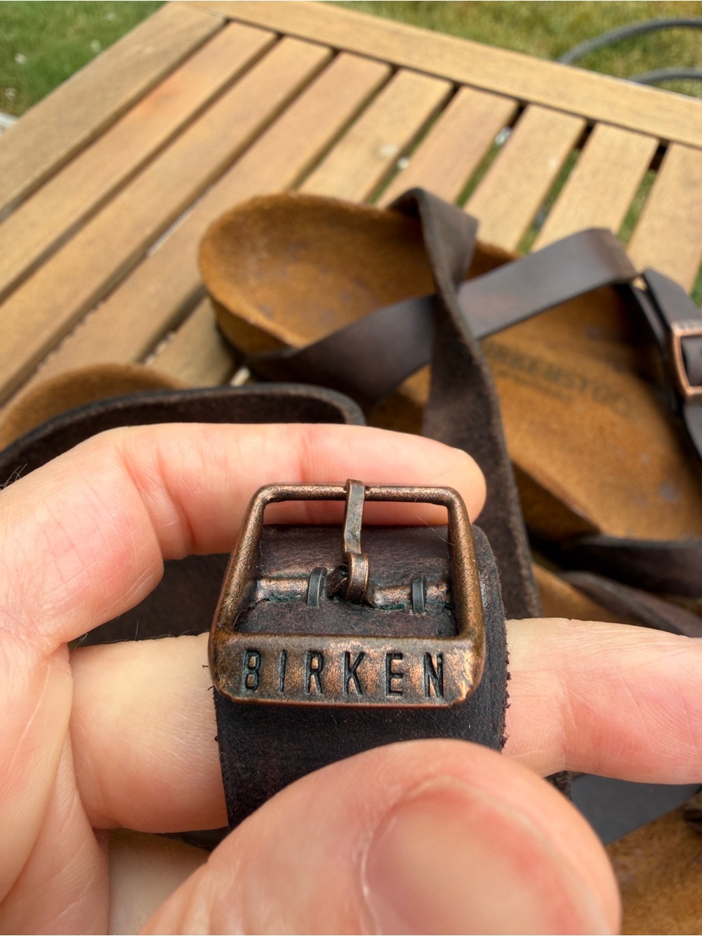 Birkenstock Yara Brown Leather Strappy Sandals - Picture 16 of 16